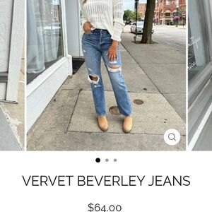 VERVET BY FLYING MONKEY High Rise Blue Jeans